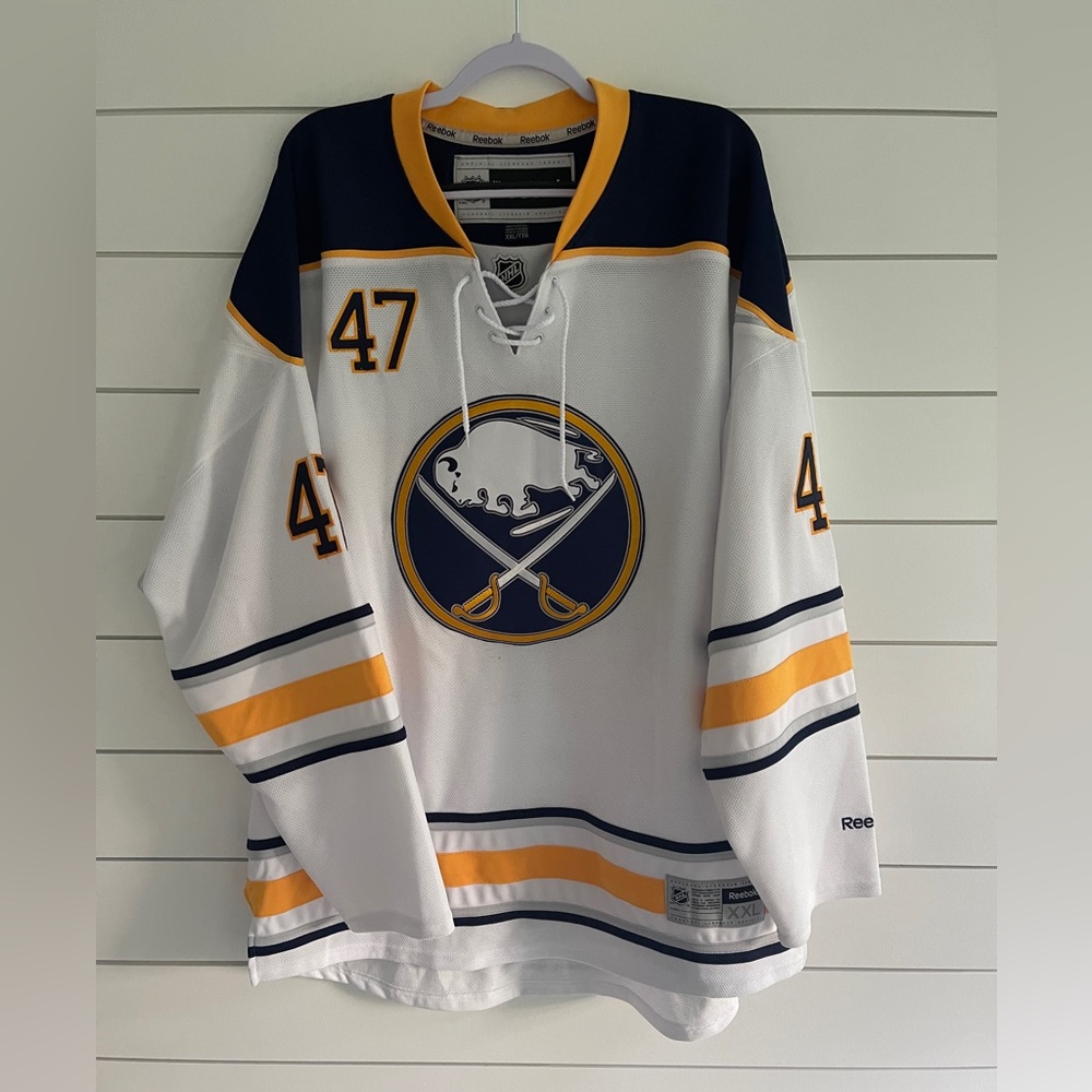 Buffalo Sabres Reebok Away Jersey #47 Bogosian Stitched